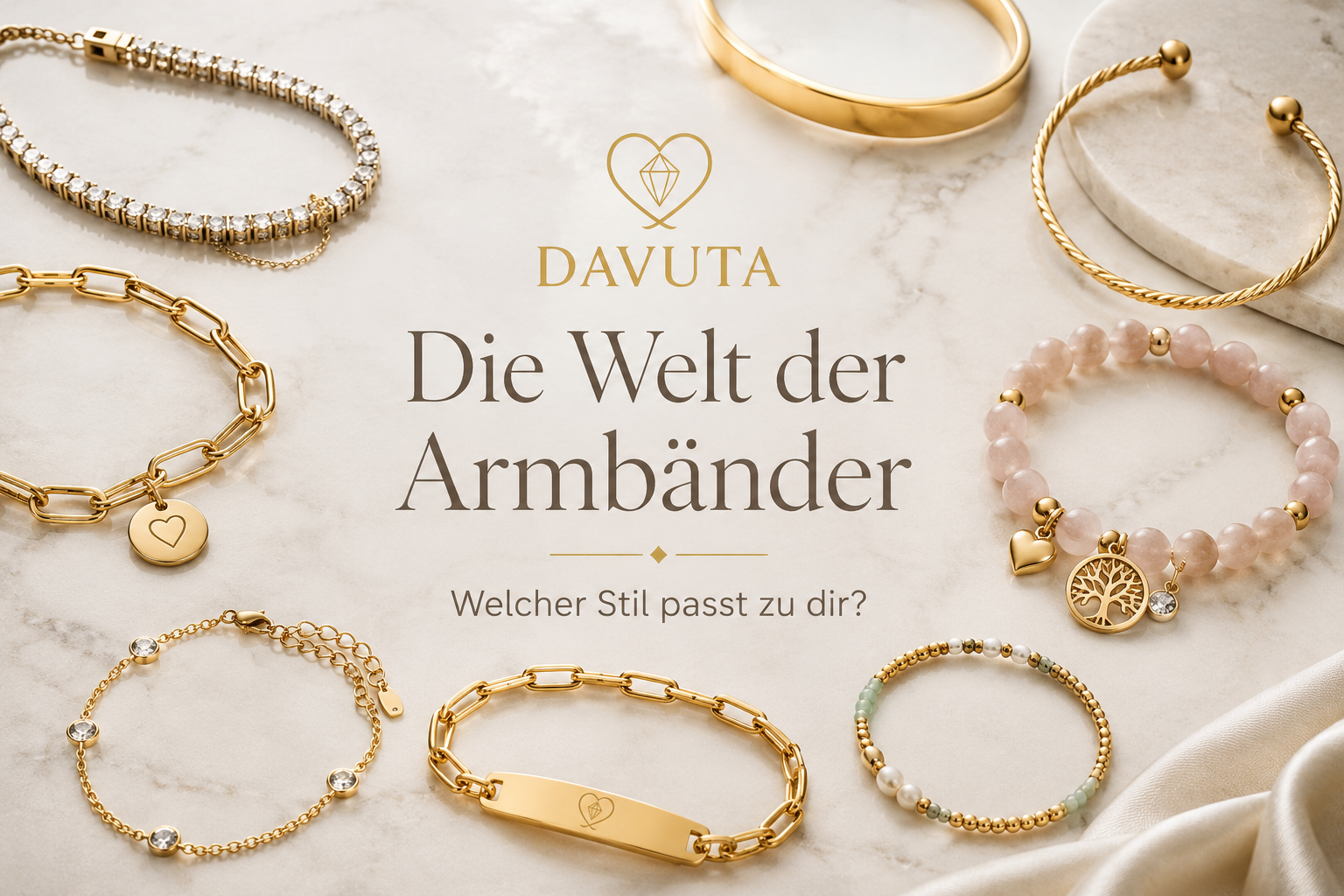 Blogartikel die Welt der Armbänder - Stil by DAVUTA