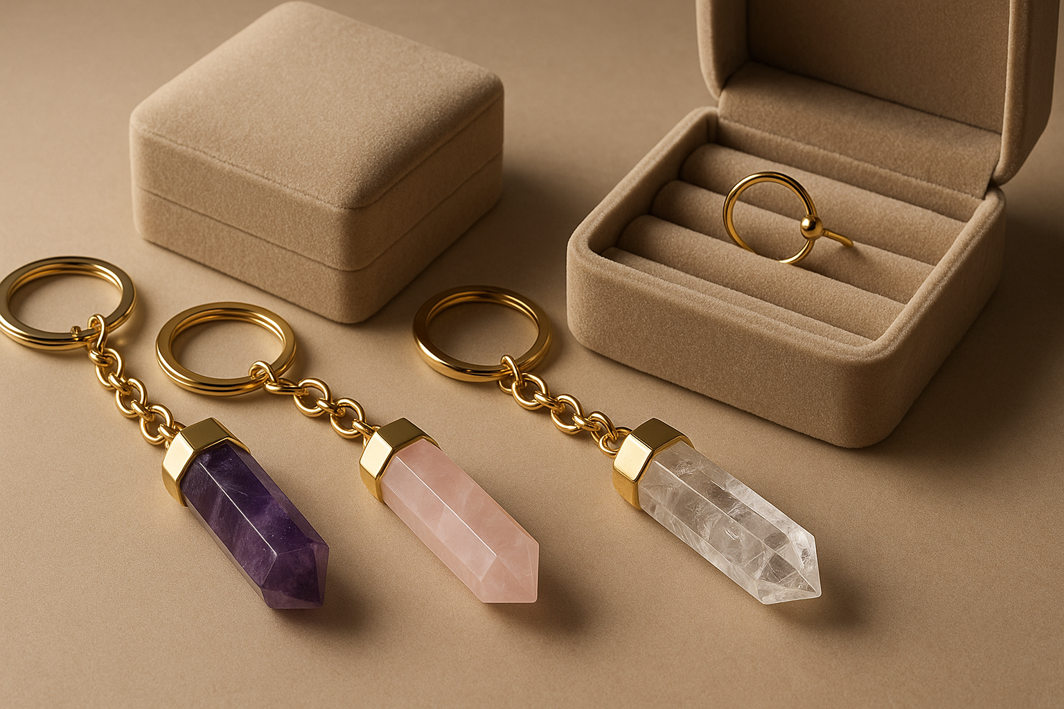 Accessoires, Schmuckschatulle, Schlüsselanhänger, Dekoration