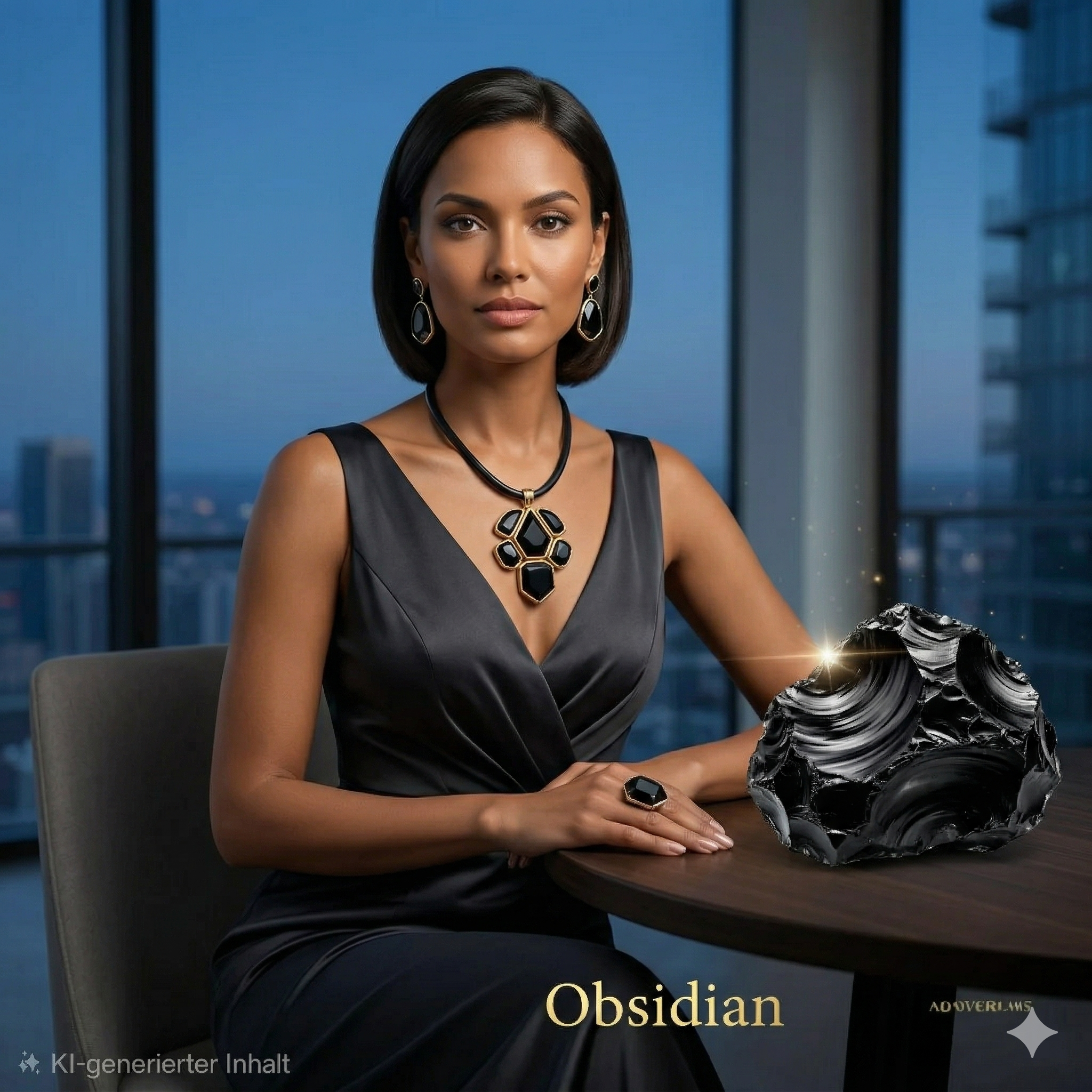 Obsidian Magie der Steine DAVUTA