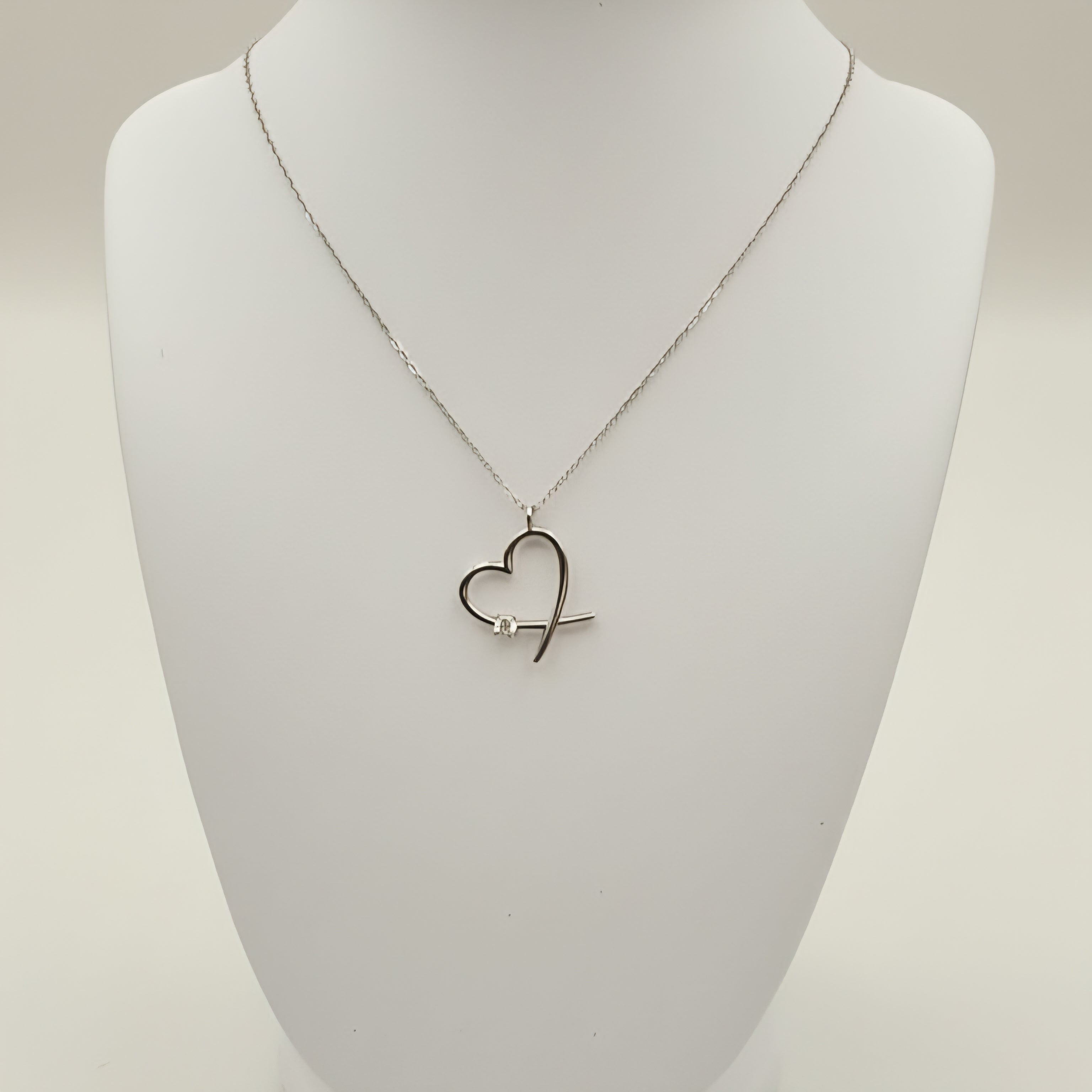 Damen Kette mit Anhänger - DAVUTA-Herz