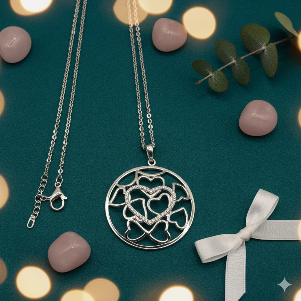 Damen Kette mit Anhänger Ti amo