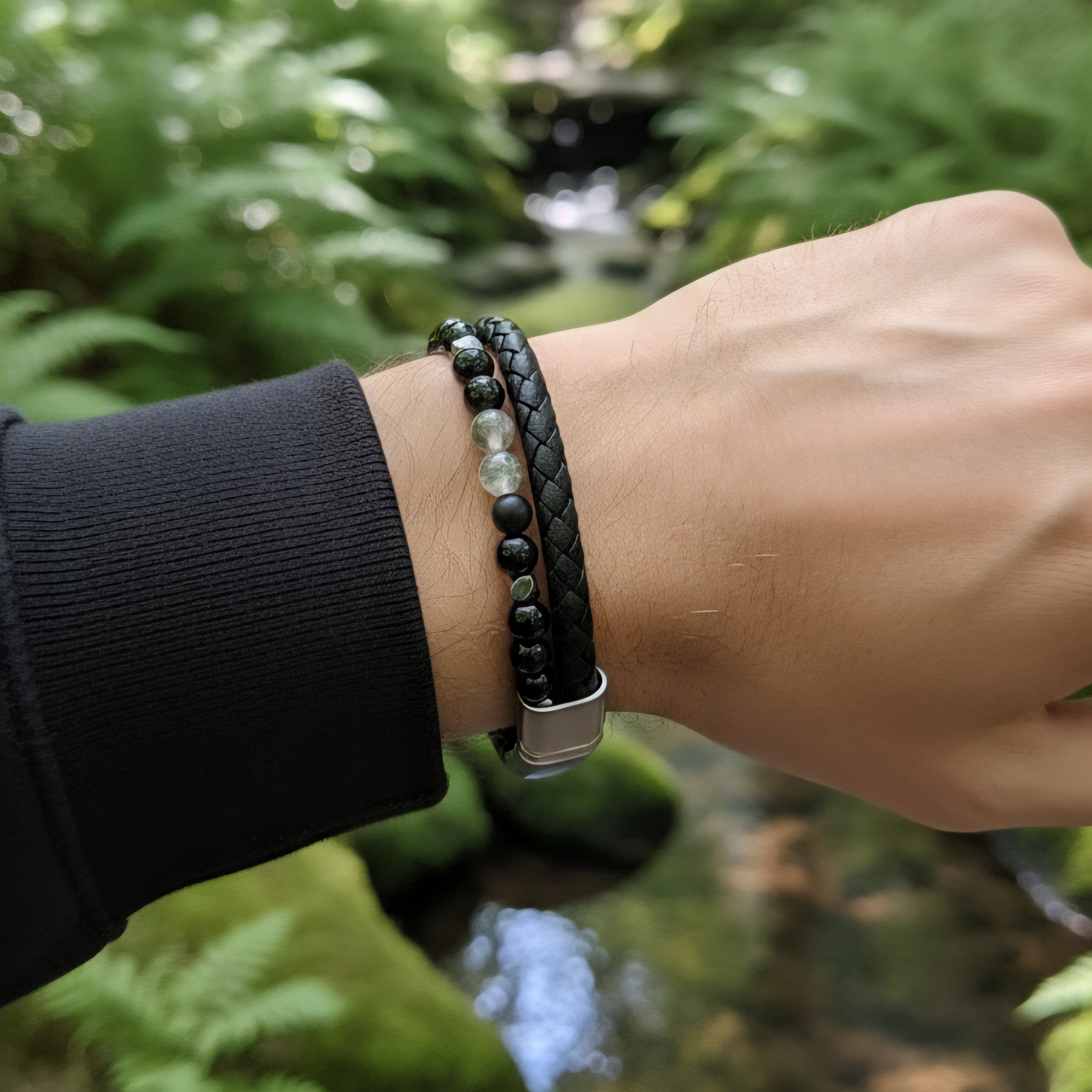 Herren Armband Mystic Black