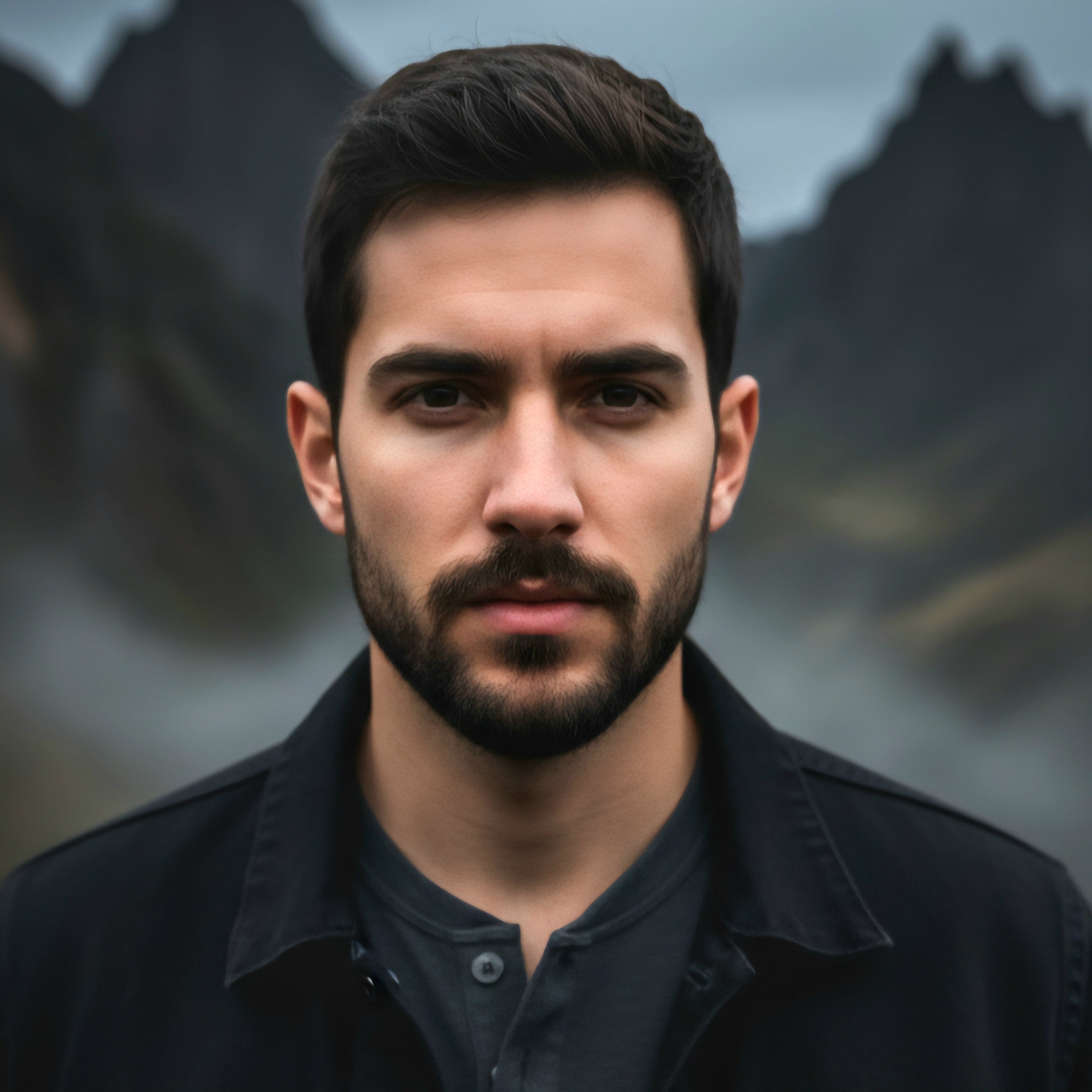 Herren Armband Black Star