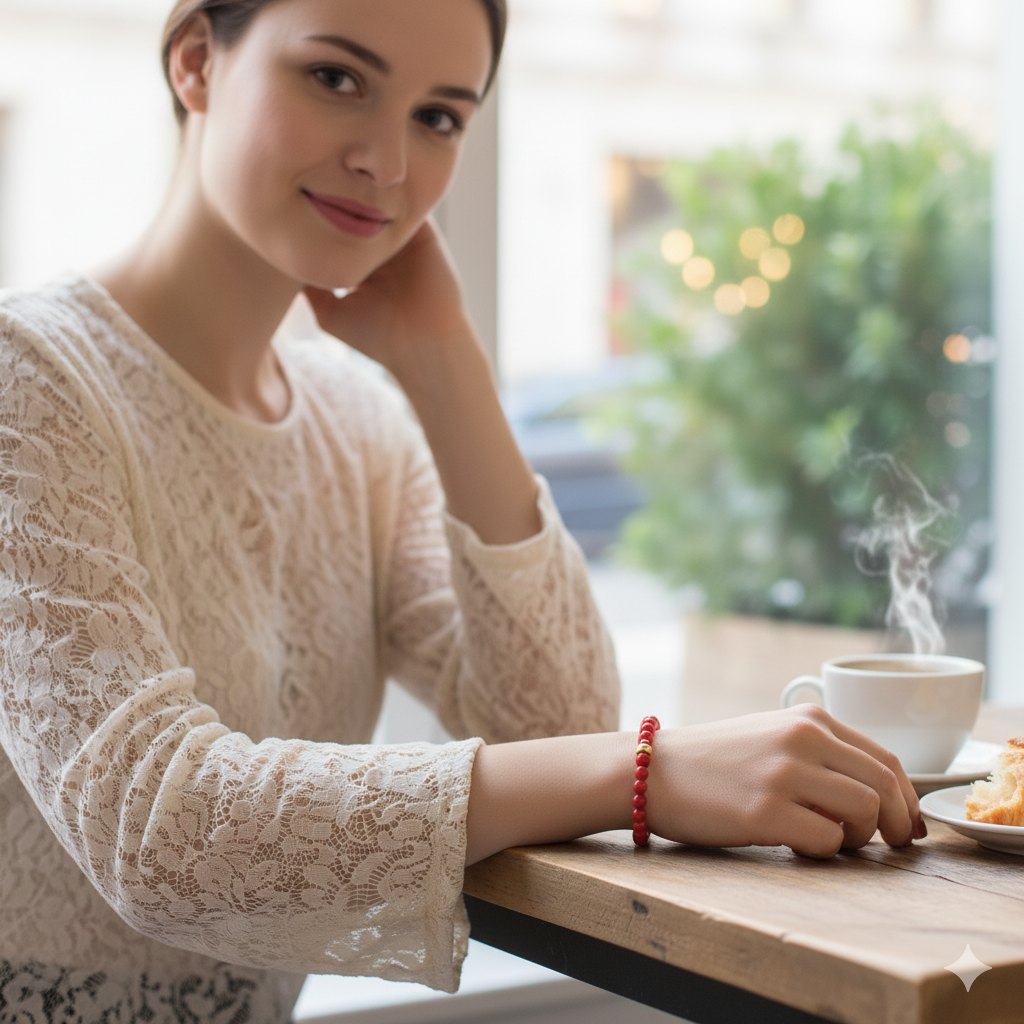 Damen Armband "Corallo di Bambu"