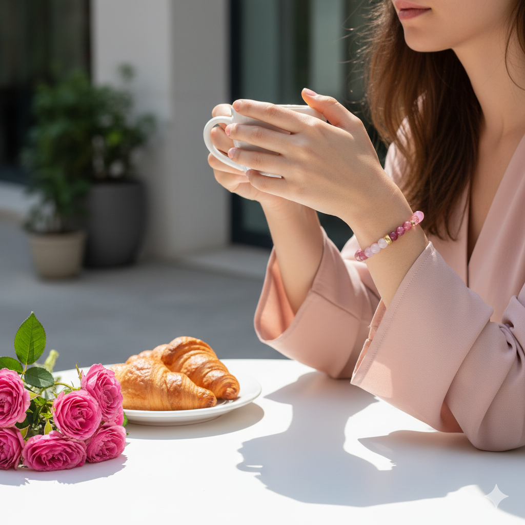 Damen Armband "Cuore di Quarzo"