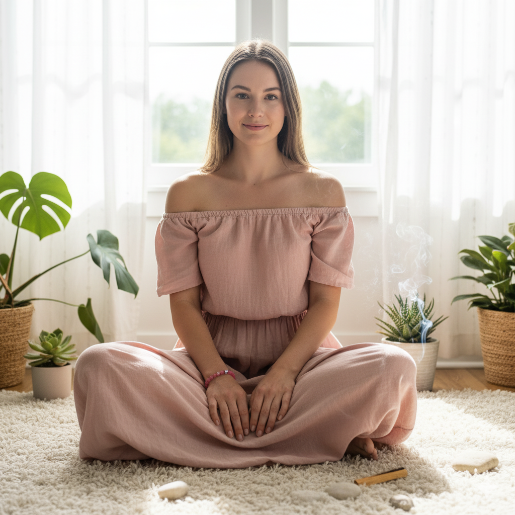 Damen Armband "Rosa Quarzo Spugna"