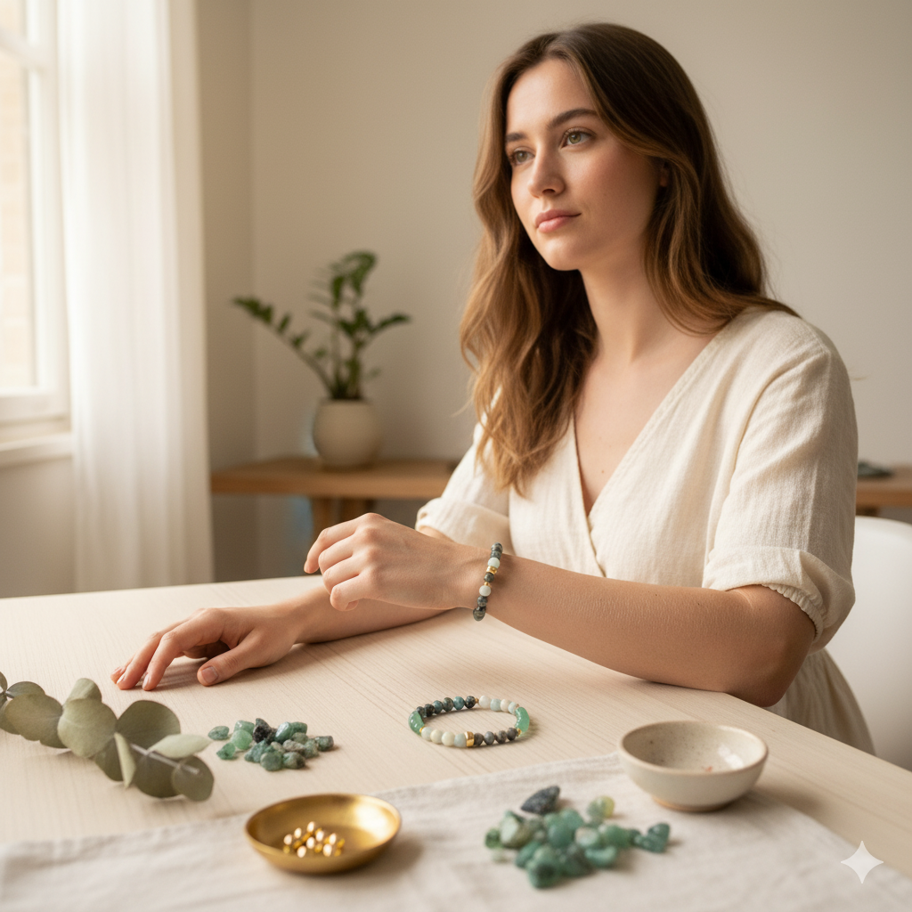 Damen Armband "Aqua Verde"