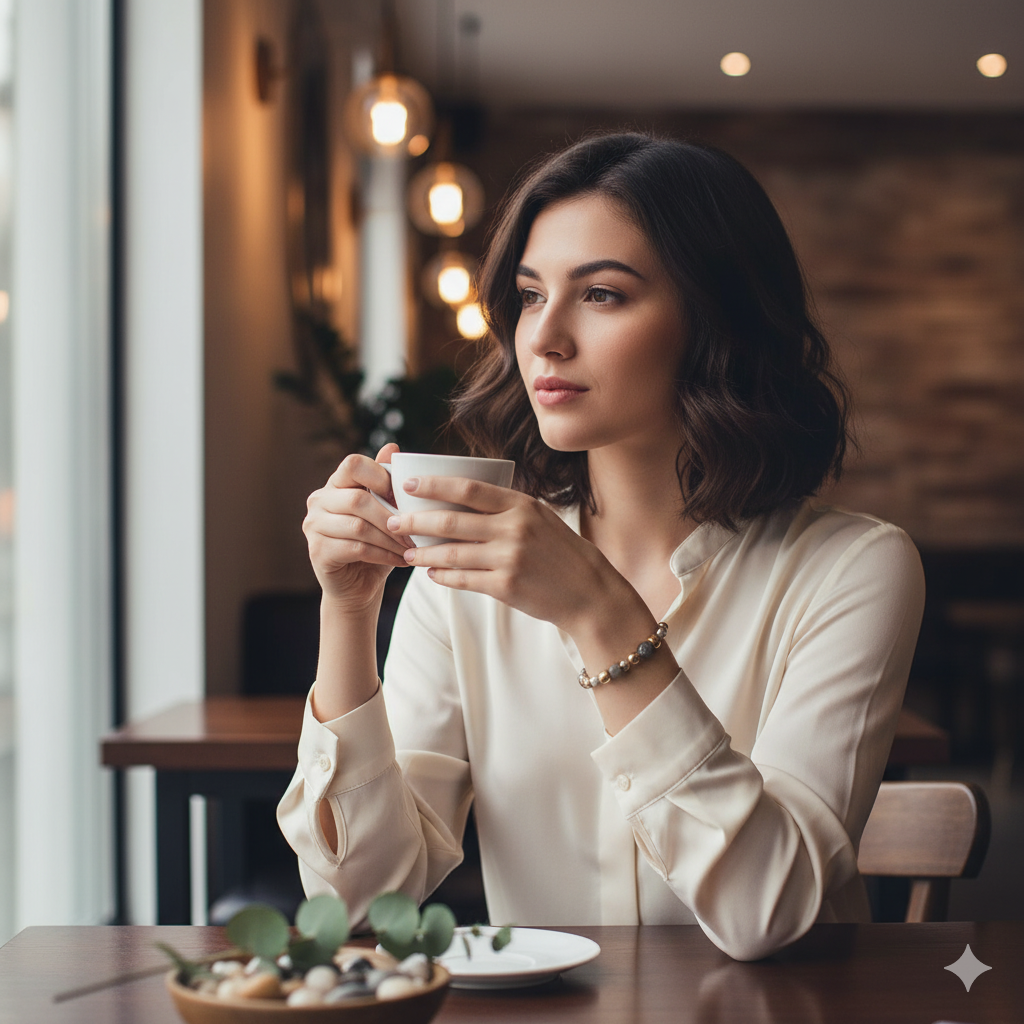 Damen Armband "Ombra Dorata"