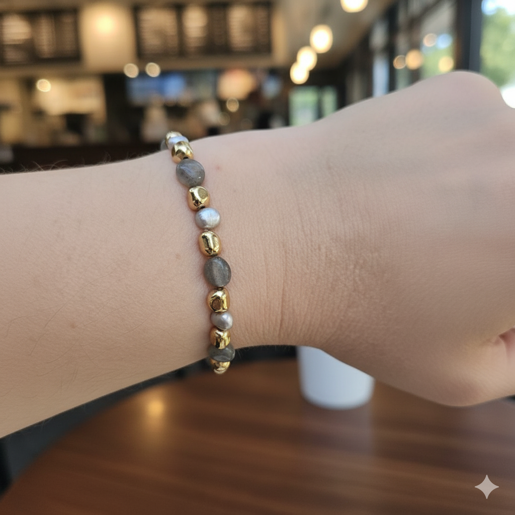 Damen Armband "Ombra Dorata"