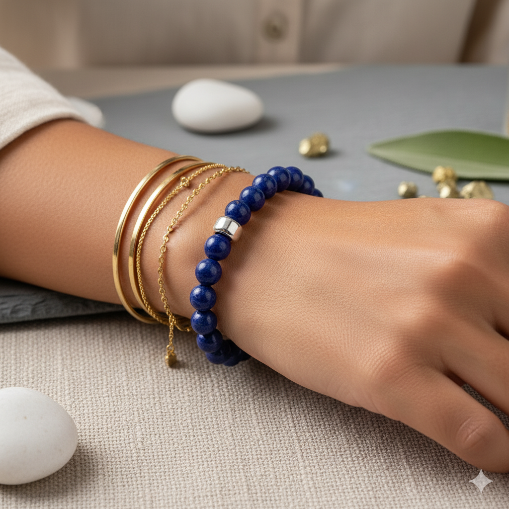 Damen Armband "Blu di Lapis"