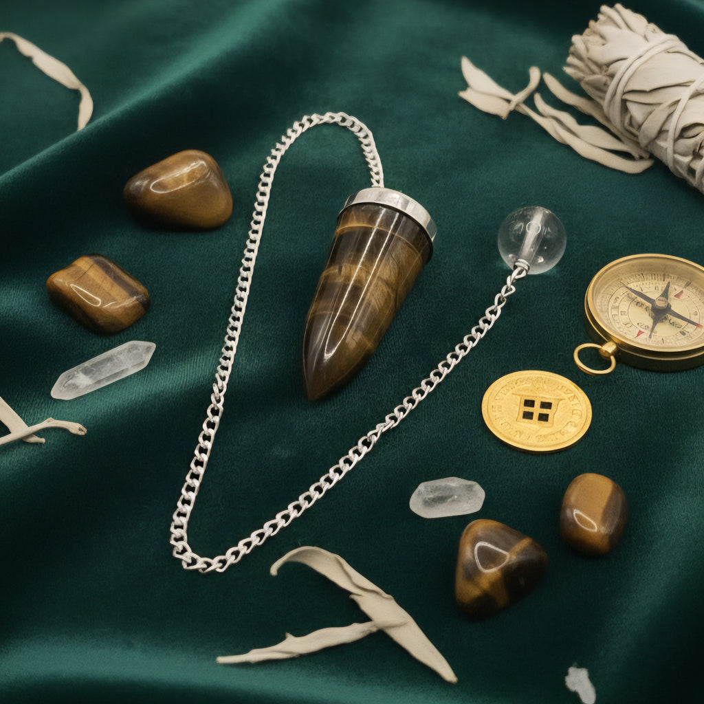 Pendel Tigerauge "Occio della Tigre"