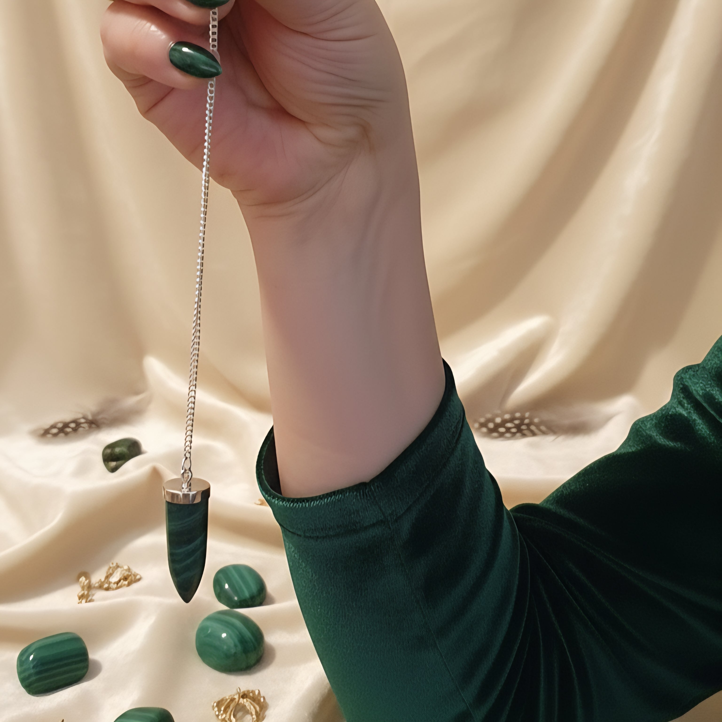 Pendel Malachit "Verde Spirito"