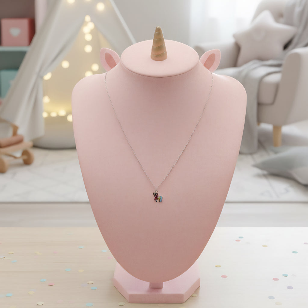 Kinder Kette Einhorn bunt