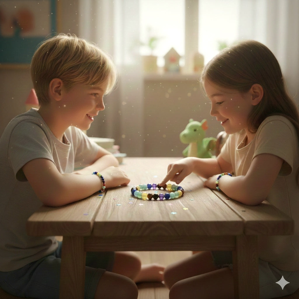 Kinder Armband Chakren (Jungen und Mädchen)