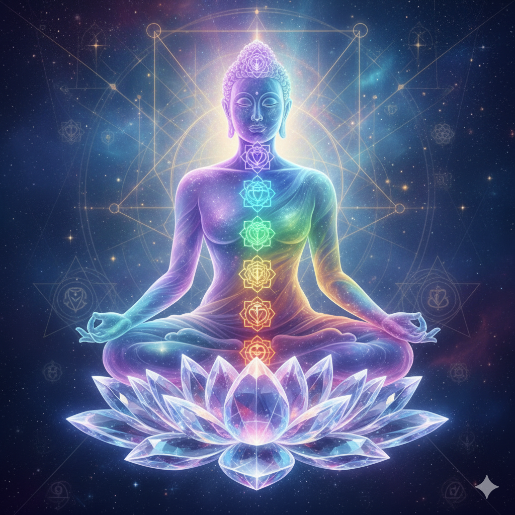 Kinder Armband Rosenquarz mit Chakren