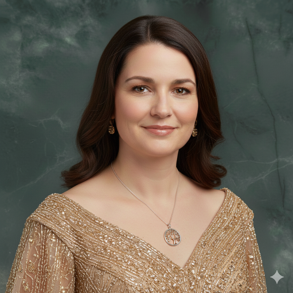 Damen Kette mit Anhänger / Albero della Vita - Luce / 925er Silber tlw. vergoldet / Lebensbaum