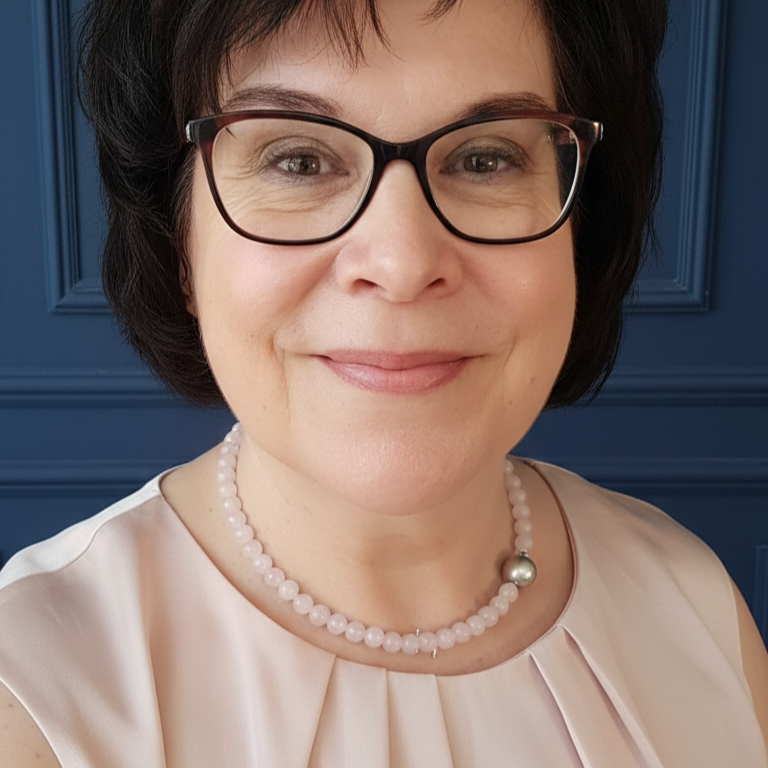 Damen Collier /  / 925er Silber / Rosenquarz / Klar + feminin