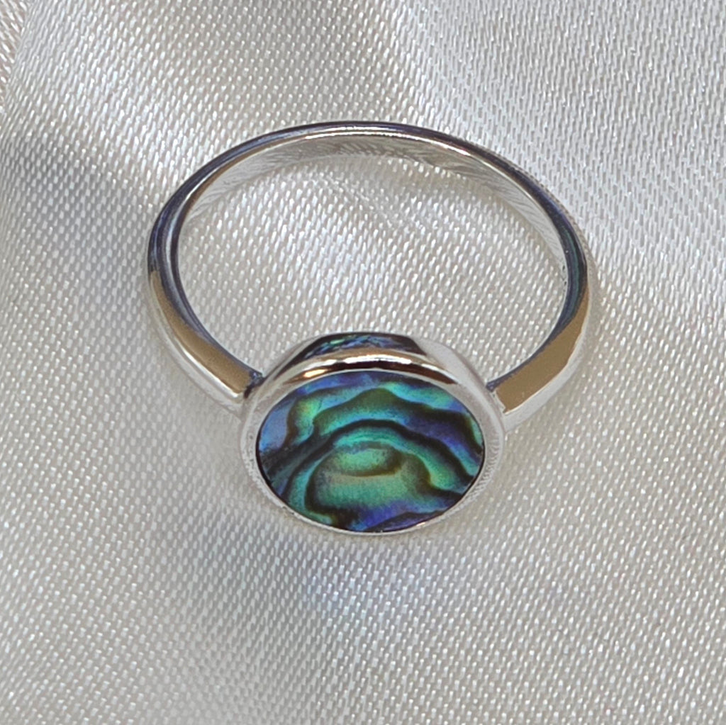 Damen Ring Abalone-Muschel