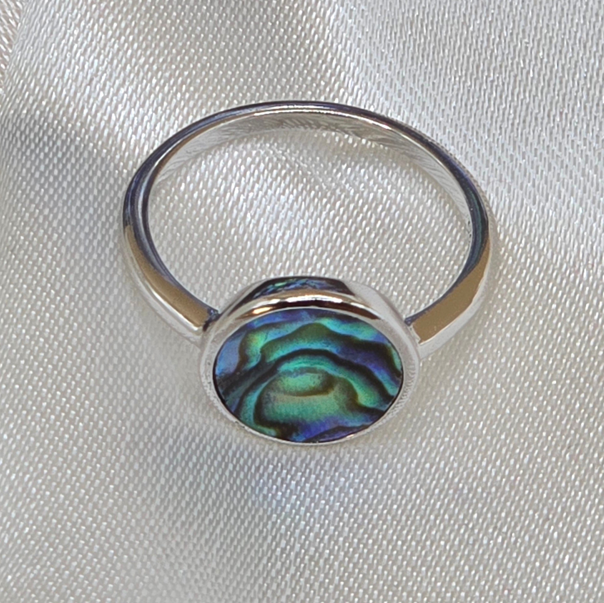 Damen Ring Abalone-Muschel