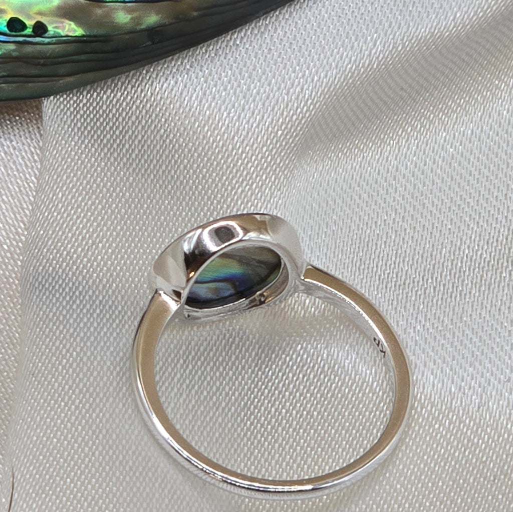 Damen Ring Abalone-Muschel