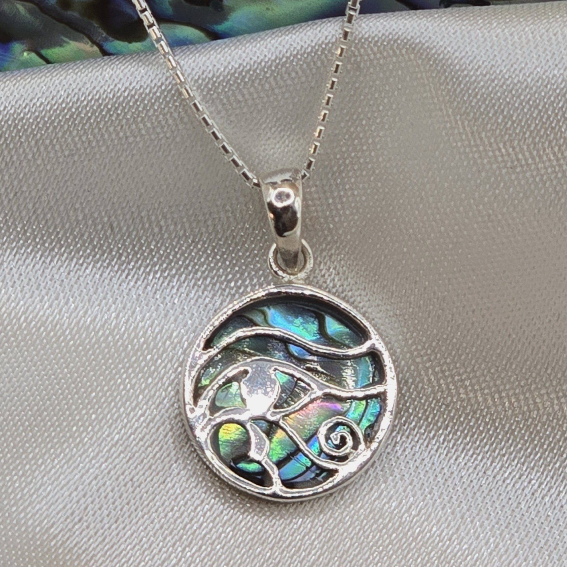 Anhänger Abalone-Muschel  - Auge des Horus