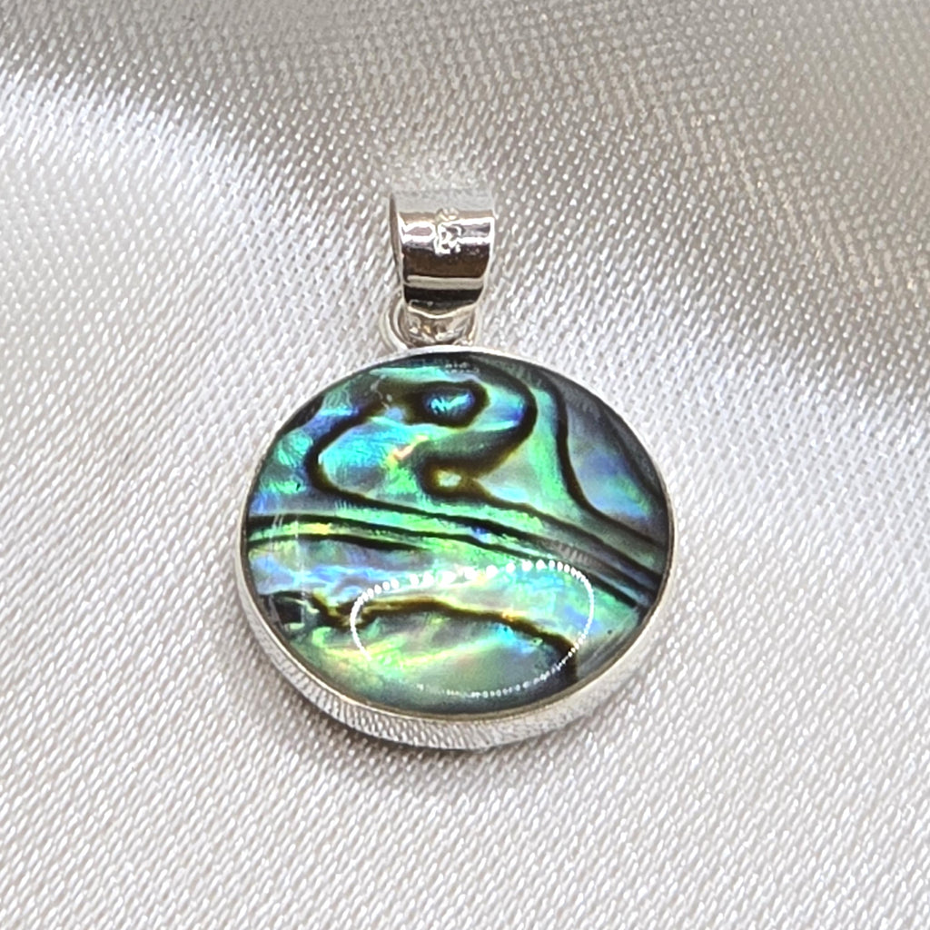 Anhänger Abalone-Muschel  - Blume des Lebens