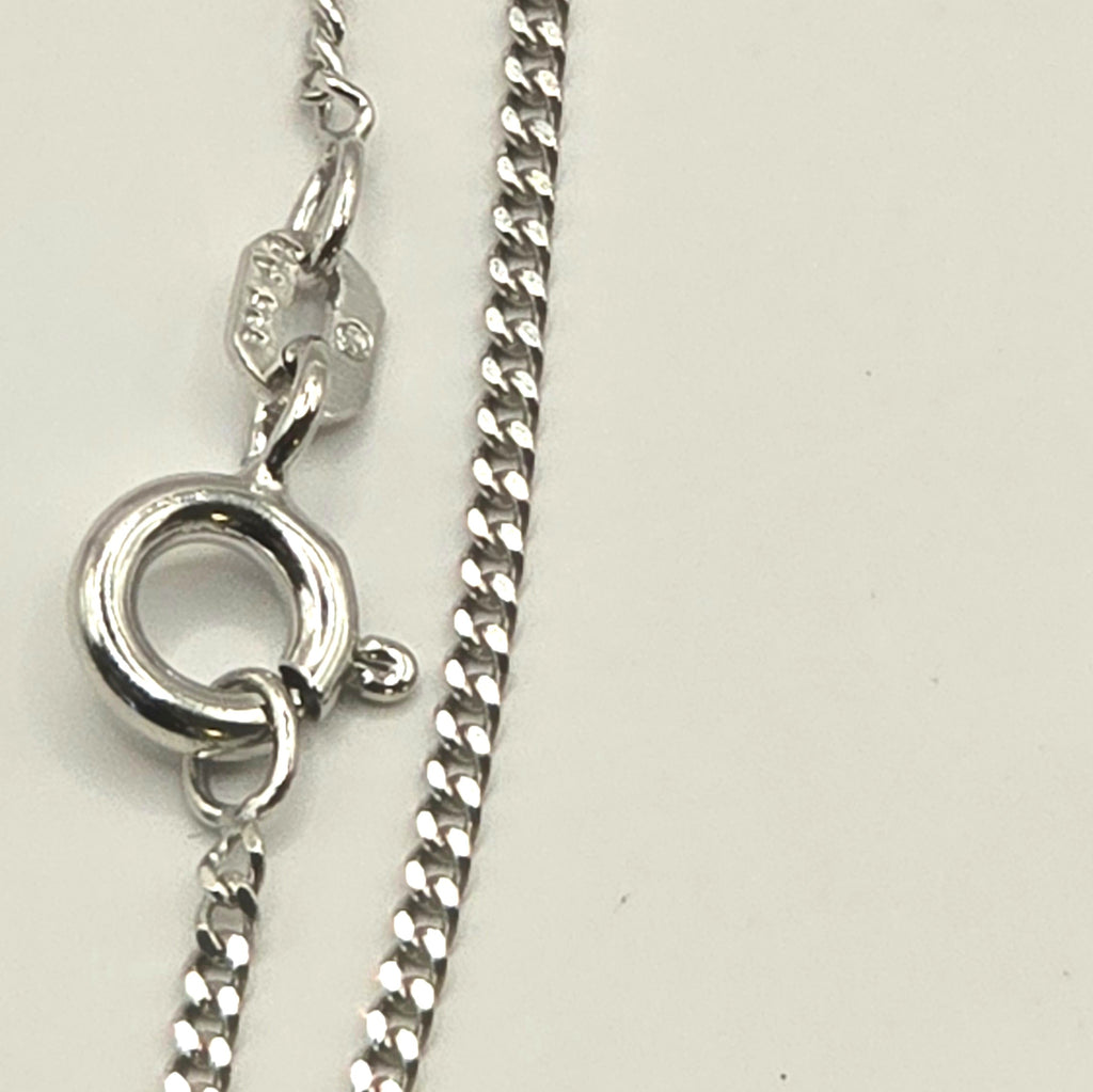 Damen Kette mit Anhänger Infinity-Herz mit Zirkonia