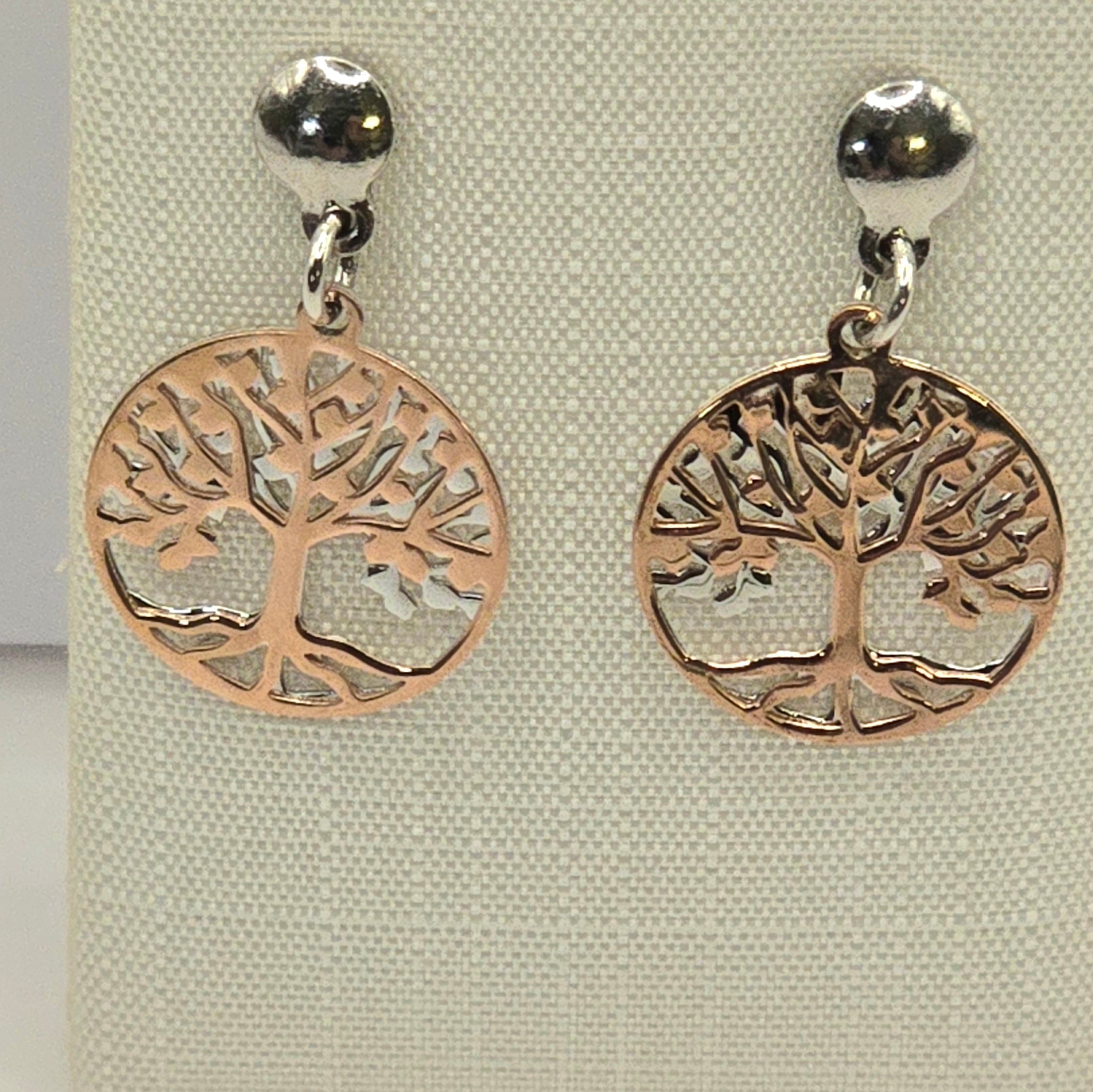 Damen Ohrstecker Baum des Lebens