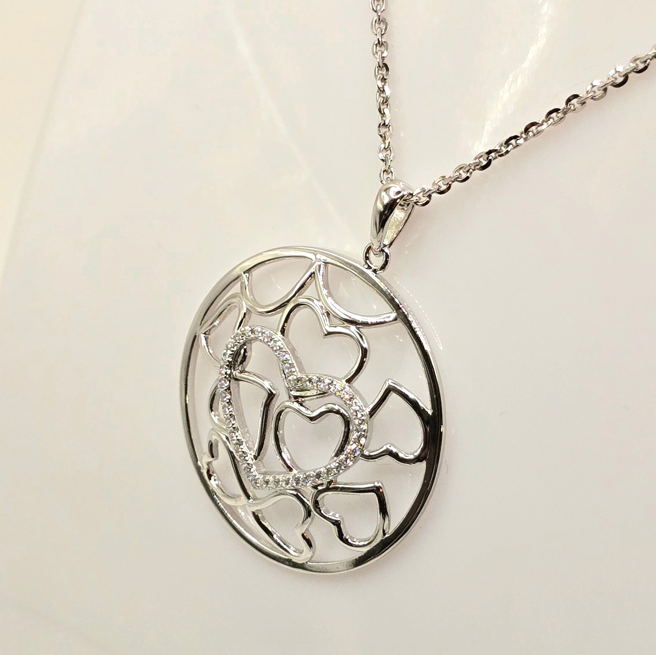 Damen Kette mit Anhänger Ti amo