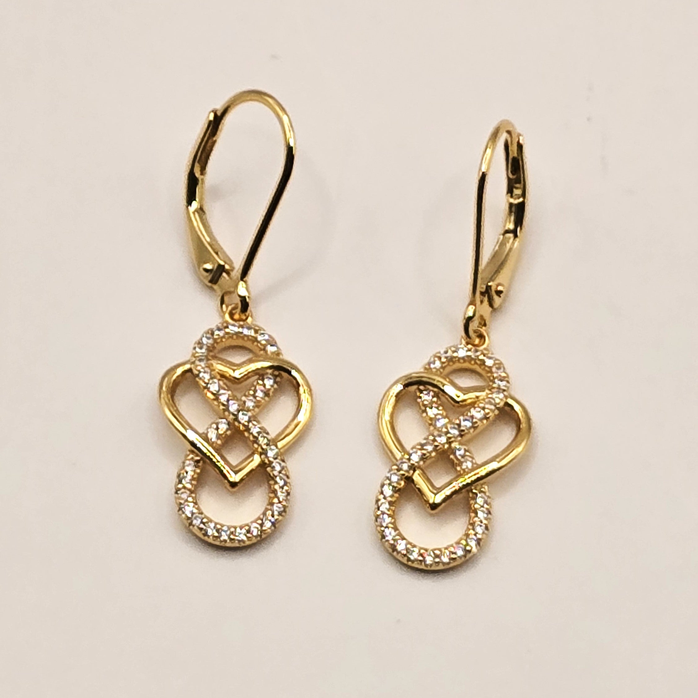 Damen Ohrhänger Cuore Infinito