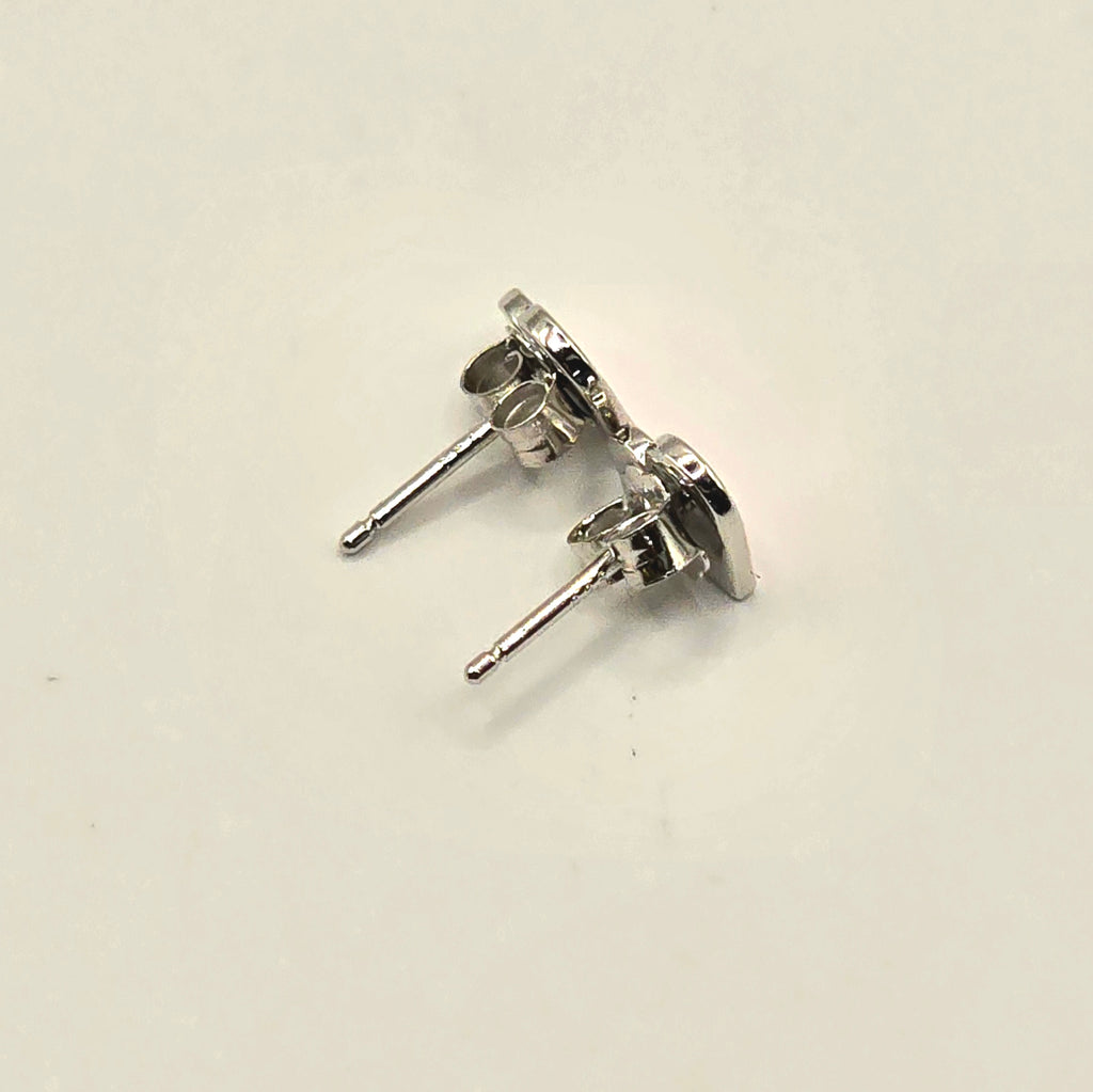 Kinder Ohrstecker Herz rosa