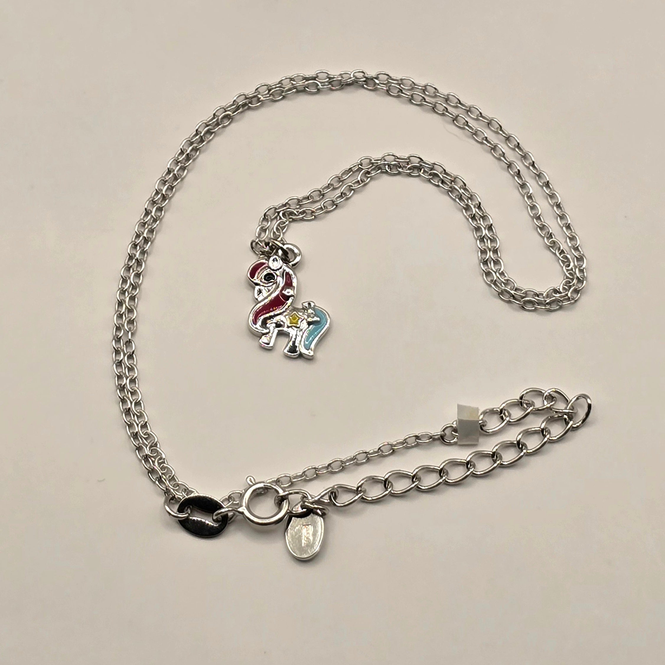 Kinder Kette Einhorn bunt
