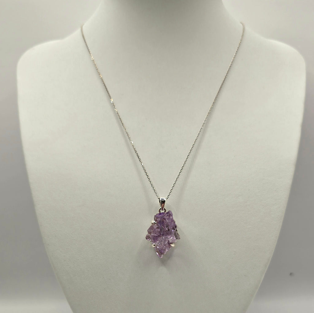 Damen Anhänger / Violet Origin / 925er Silber / Amethyst / Unikat