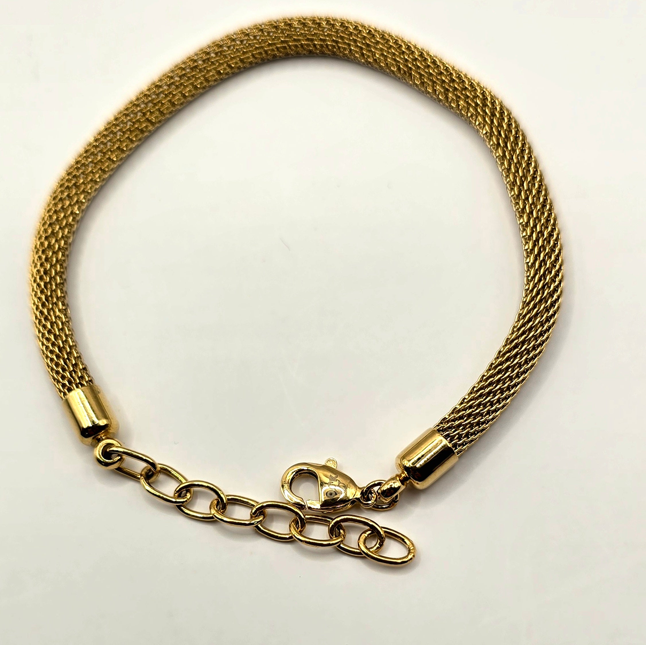 Damen Armband / Serpente Aurea / Edelstahl vergoldet / elegant schlicht