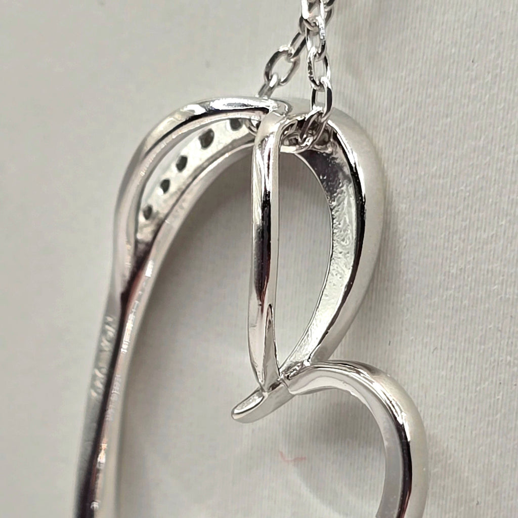 Damen Kette Herz / Cuore Lucente / 925er Silber / Zirkonia / zarte und feminin