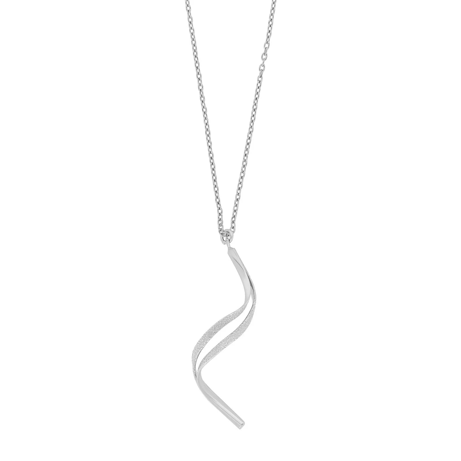 Damen Kette mit Anhänger / Serpentina Argentea  / 925er Silber / edel  + minimalistisch