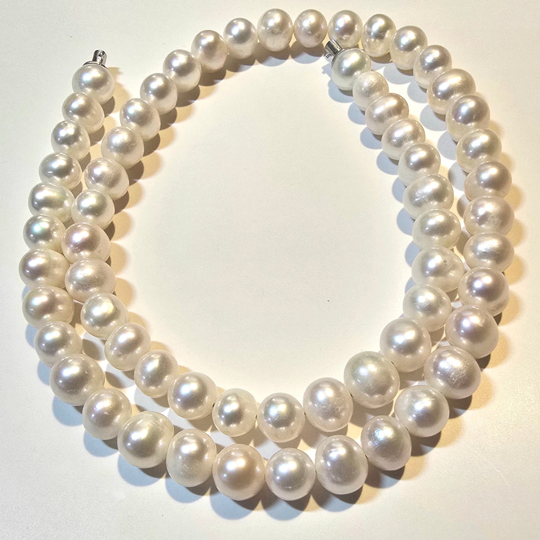 Damen Collier / Perla Prima / 925er Silber / Süßwasserperle + Zirkonia / Edel + feminin