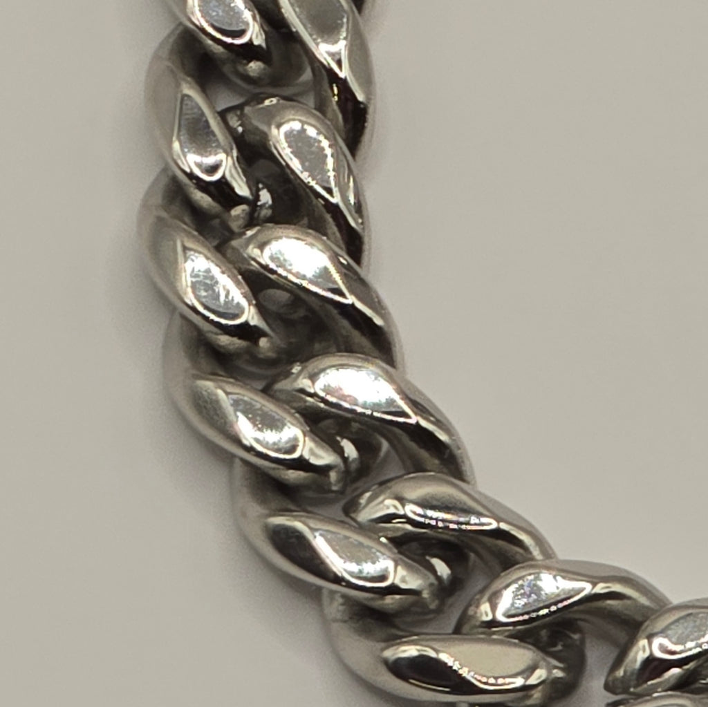 Herren Armband / Catena Forte  / Edelstahl Silber / maskulin + stark