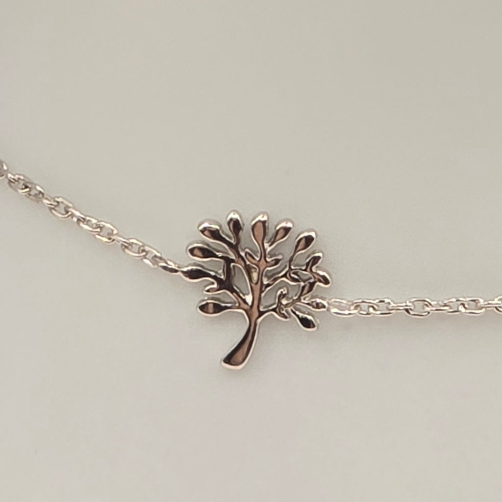 Damen Schmuckset Kette + Armband + Ohrstecker / Radici d'Argento / 925er Silber /  Feminines Set mit Symbolik