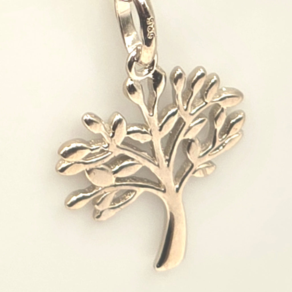 Damen Schmuckset Kette + Armband + Ohrstecker / Radici d'Argento / 925er Silber /  Feminines Set mit Symbolik