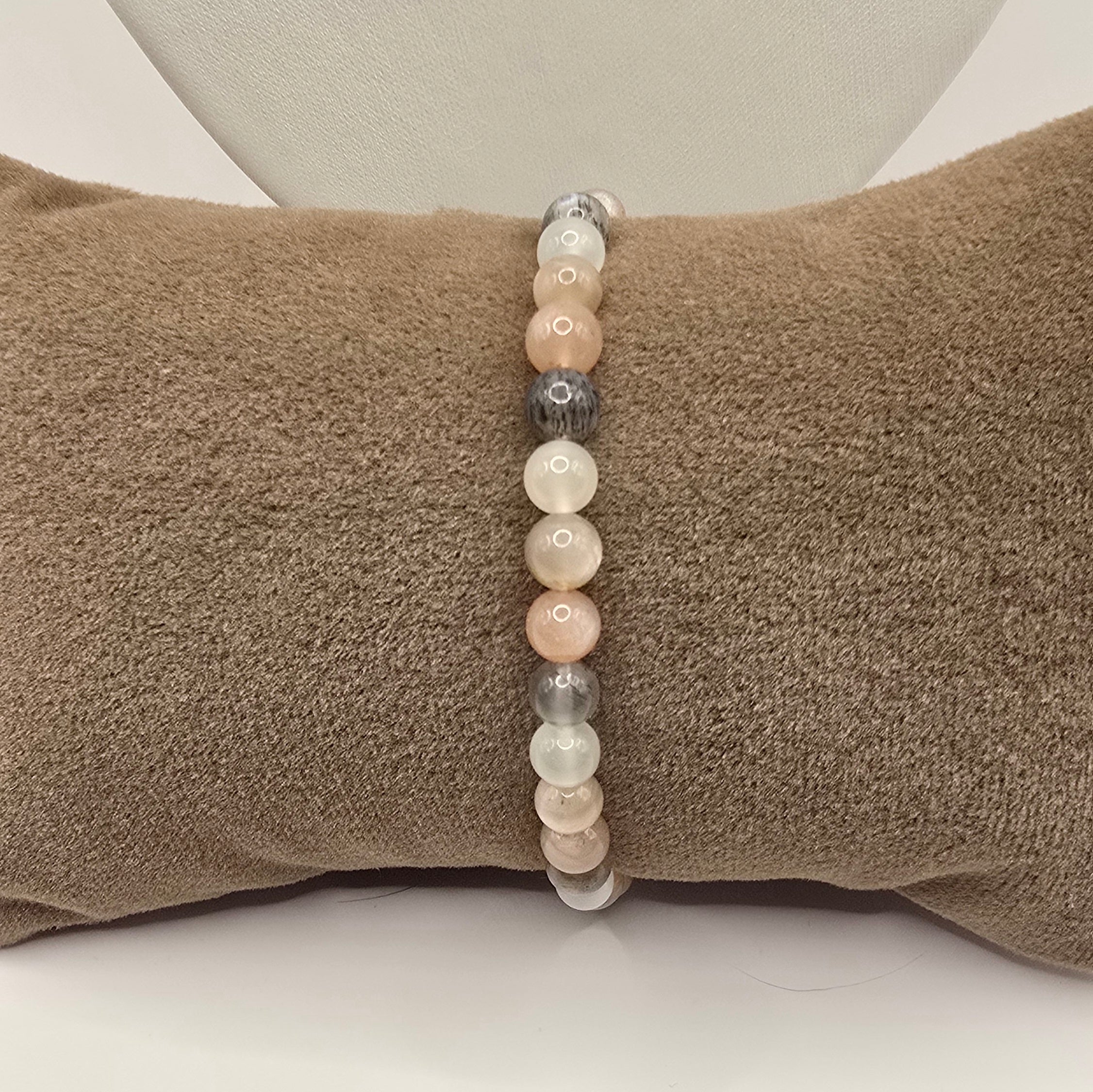 Damen Armband  / Bracciale in Pietra di Luna / Mondstein