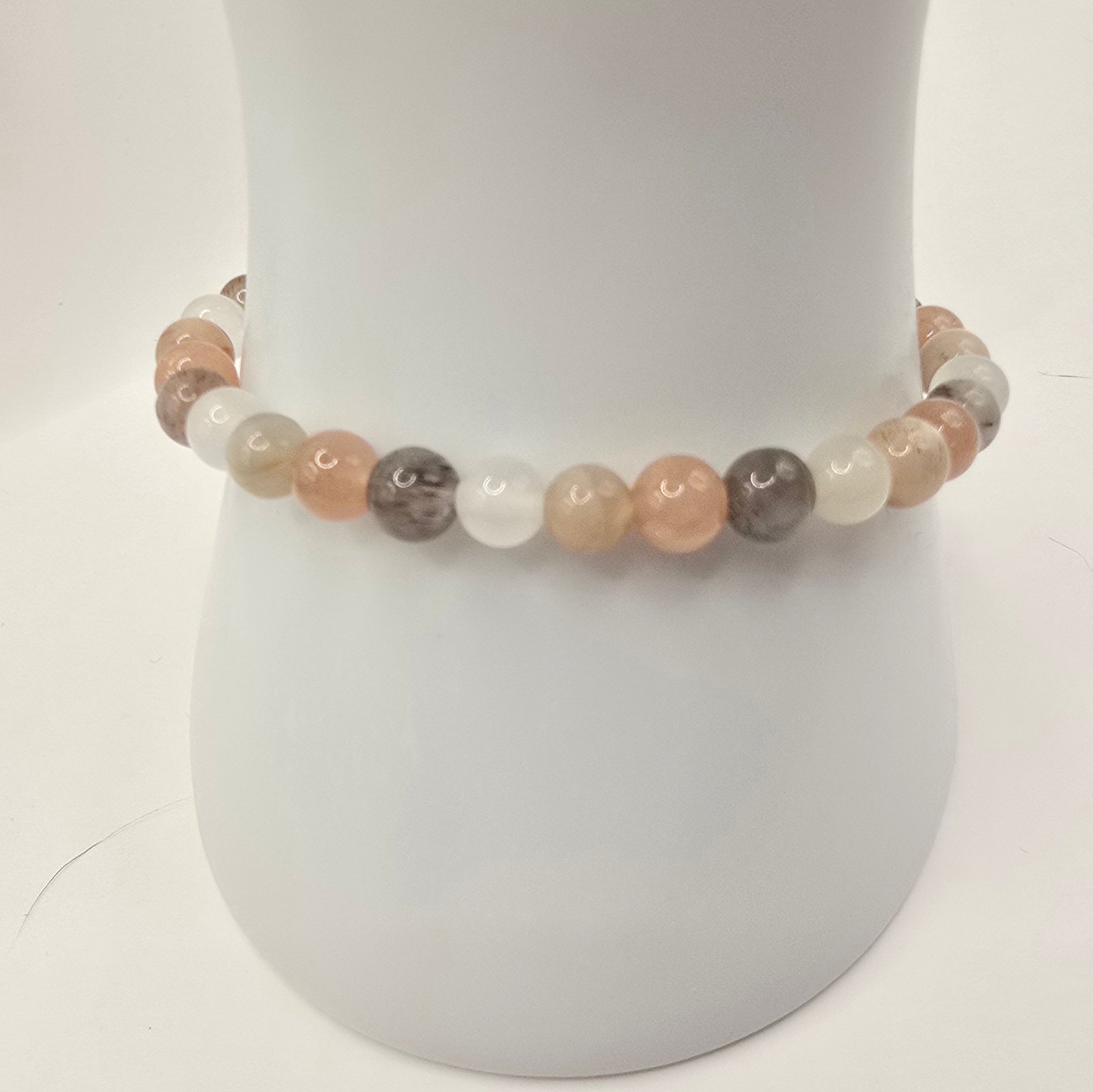 Damen Armband  / Bracciale in Pietra di Luna / Mondstein