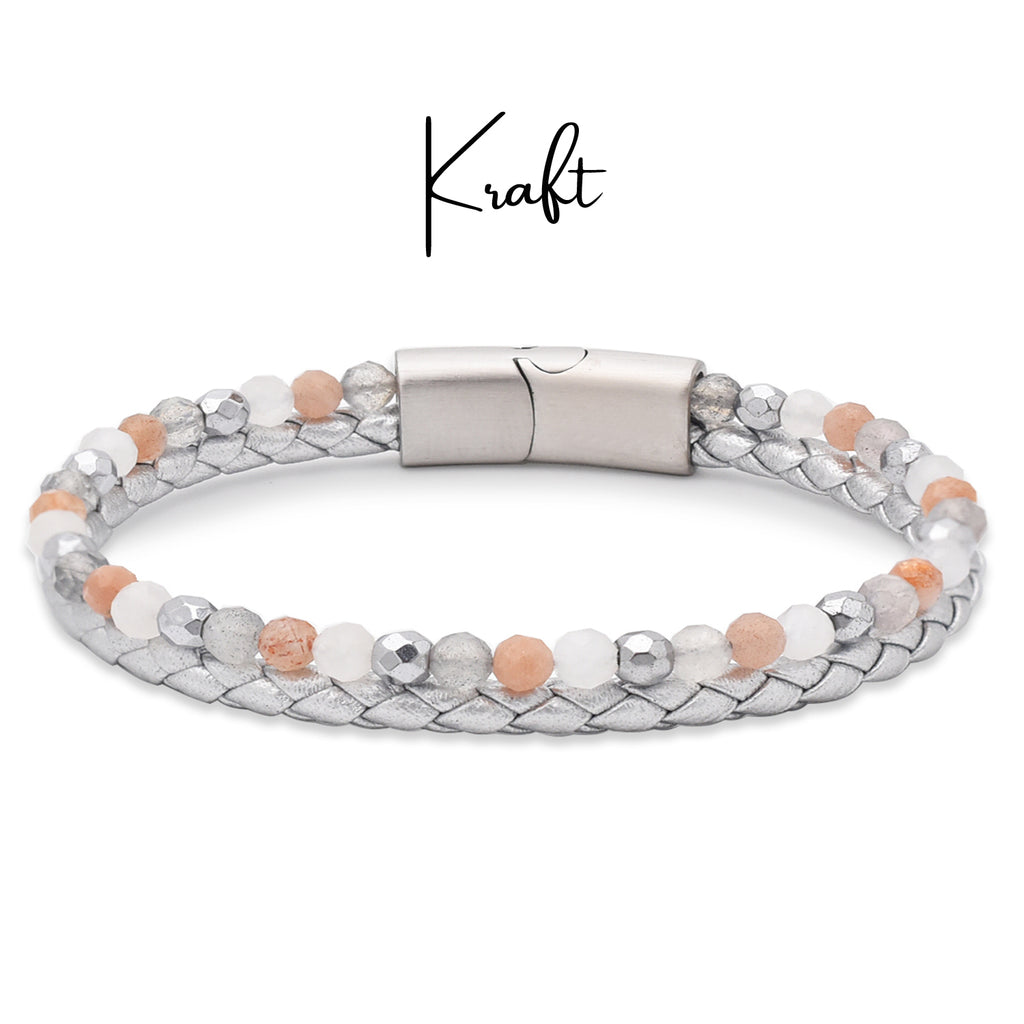 Damen Armband Power Silber