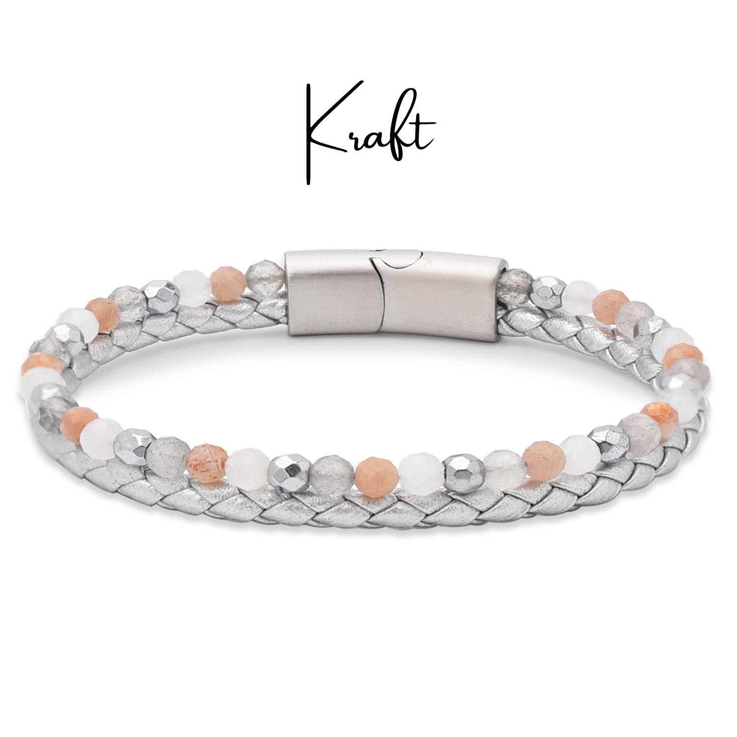 Damen Armband Power Silber