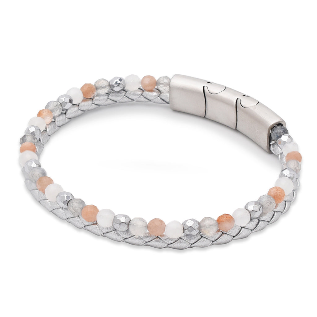 Damen Armband Power Silber