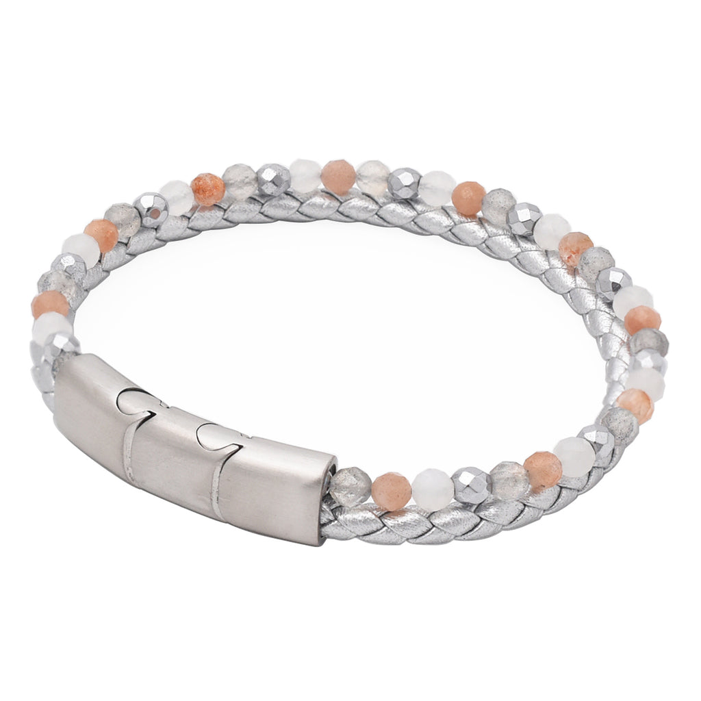 Damen Armband Power Silber