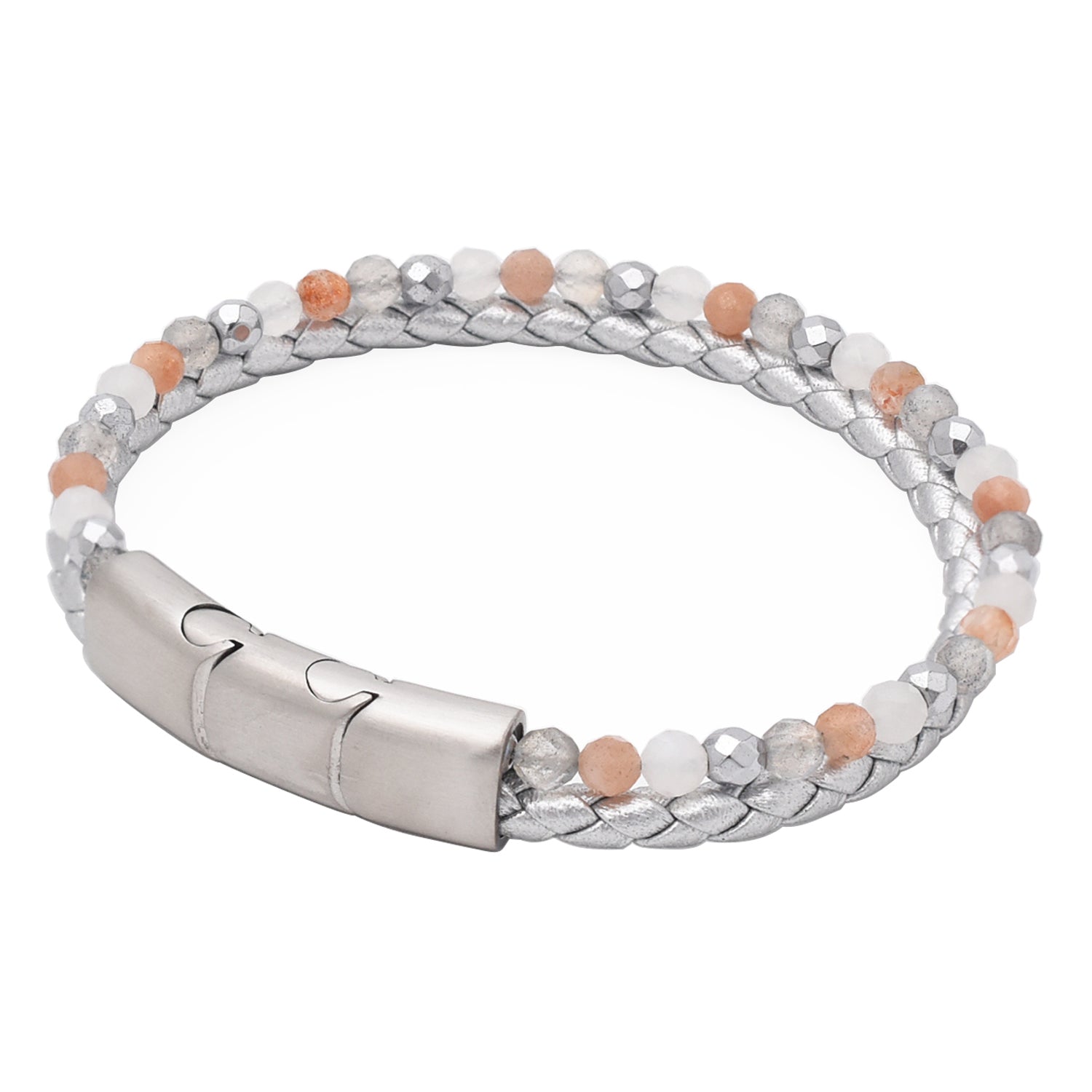 Damen Armband Power Silber