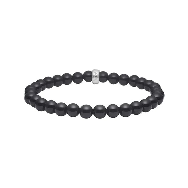 Damen Armband "Achat Nero"