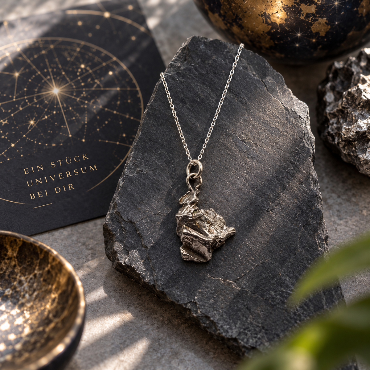 Anhänger für Kette Meteorit DAVUTA