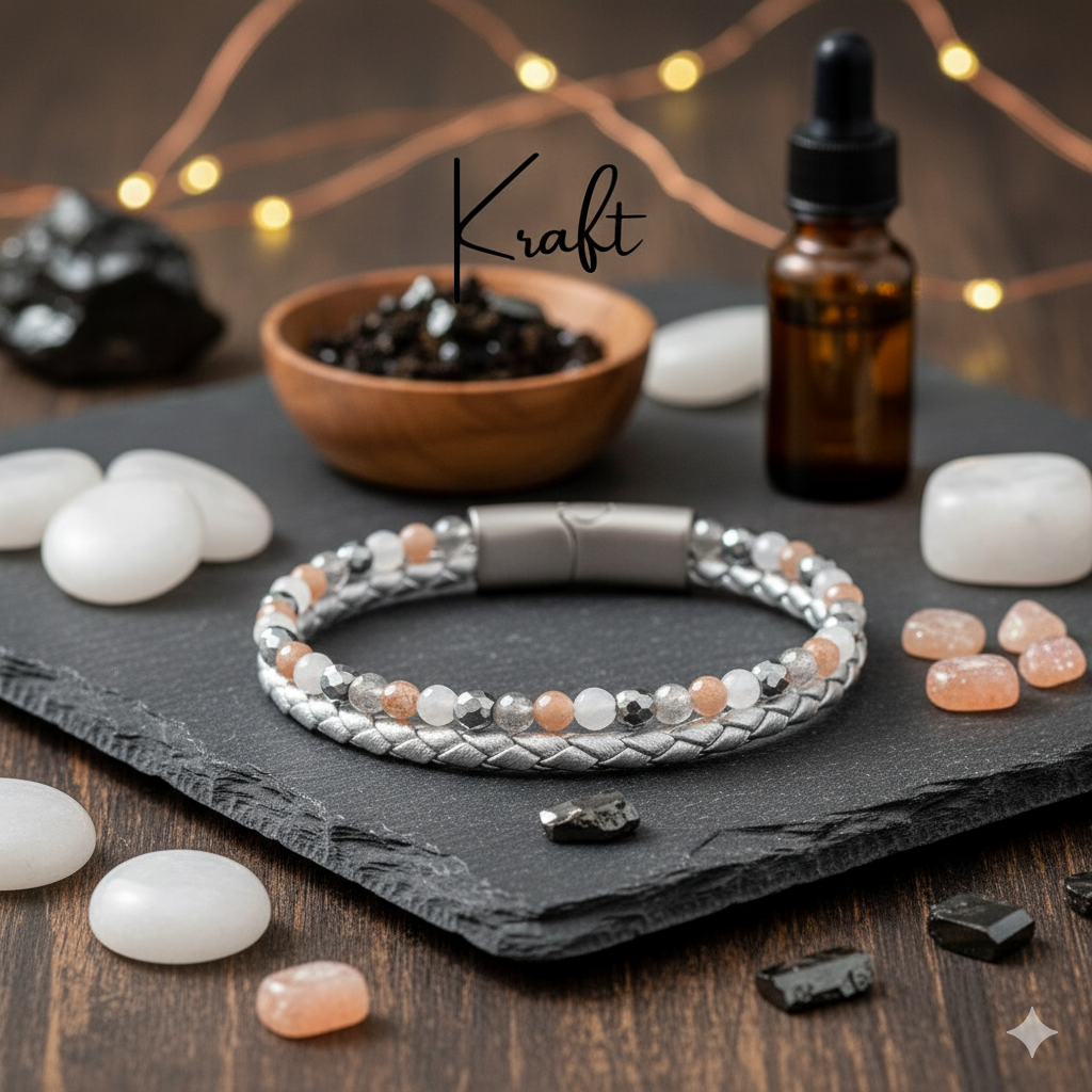 Armband Damen mit Mondstein Silber DAVUTA Spirit Jewellery